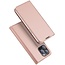 Telefoon Hoesje geschikt voor Apple iPhone 14 Pro - Dux Ducis Skin Pro Book Case - Roze