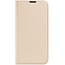 Telefoon Hoesje geschikt voor Apple iPhone 14 Pro - Dux Ducis Skin Pro Book Case - Goud
