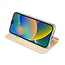 Telefoon Hoesje geschikt voor Apple iPhone 14 Pro - Dux Ducis Skin Pro Book Case - Goud