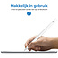 Bluetooth Active Stylus Pen - Touchscreen Pen met Palm Rejection - Stylus Pen met Snel Laad Functie - Geschikt voor Apple iPad (vanaf 2018) - Wit