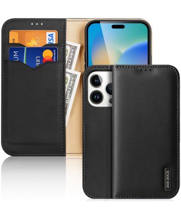 Dux Ducis - Telefoonhoesje geschikt voor Apple iPhone 14 Pro Max - Dux Ducis Hivo Series Case - Zwart afbeelding