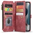 CaseMe - Telefoonhoesje geschikt voor iPhone 13 Pro Max - Wallet Book Case met ritssluiting - Magneetsluiting - Roze