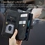 CaseMe - Telefoonhoesje geschikt voor iPhone 13 Pro - Wallet Book Case met ritssluiting - Magneetsluiting - Zwart