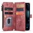 CaseMe - Telefoonhoesje geschikt voor Apple iPhone 13 - Wallet Book Case met ritssluiting - Magneetsluiting - Roze