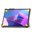 Tablet hoes geschikt voor Lenovo Tab P11 Pro 2nd Gen - Tri-fold hoes met auto/wake functie - 11.2 inch - Good Night