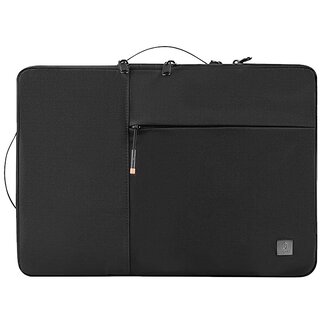 WIWU - Laptoptas 13.3 Inch - Spatwaterdichte Laptophoes - Laptop Sleeve met dubbele laag - Zwart