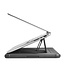 WIWU - Laptop Sleeve Stand Case - 16.2 inch - 2 in 1 standaard hoes - laptophoes - Schokbestendige hoes houder - Zwart