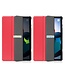 Case2go - Hoes geschikt voor Xiaomi Redmi Pad - 10.6 inch Book Case - Auto Sleep/Wake Up functie - Rood