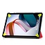 Case2go - Hoes geschikt voor Xiaomi Redmi Pad - 10.6 inch Book Case - Auto Sleep/Wake Up functie - Rood