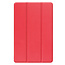 Case2go - Hoes geschikt voor Xiaomi Redmi Pad - 10.6 inch Book Case - Auto Sleep/Wake Up functie - Rood