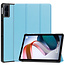 Case2go - Hoes geschikt voor Xiaomi Redmi Pad - 10.6 inch Book Case - Auto Sleep/Wake Up functie - Licht blauw