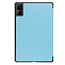 Case2go - Hoes geschikt voor Xiaomi Redmi Pad - 10.6 inch Book Case - Auto Sleep/Wake Up functie - Licht blauw