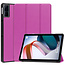 Case2go - Hoes geschikt voor Xiaomi Redmi Pad - 10.6 inch Book Case - Auto Sleep/Wake Up functie - Paars