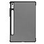 Tablet hoes geschikt voor Lenovo Tab P11 Pro 2nd Gen - Tri-fold hoes met auto/wake functie - 11.2 inch - Grijs