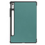 Tablet hoes geschikt voor Lenovo Tab P11 Pro 2nd Gen - Tri-fold hoes met auto/wake functie - 11.2 inch - Groen