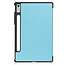 Tablet hoes geschikt voor Lenovo Tab P11 Pro 2nd Gen - Tri-fold hoes met auto/wake functie - 11.2 inch - Licht Blauw
