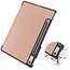 Tablet hoes geschikt voor Lenovo Tab P11 Pro 2nd Gen - Tri-fold hoes met auto/wake functie - 11.2 inch - Rose Goud