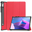 Tablet hoes geschikt voor Lenovo Tab P11 Pro 2nd Gen - Tri-fold hoes met auto/wake functie - 11.2 inch - Rood