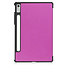 Tablet hoes geschikt voor Lenovo Tab P11 Pro 2nd Gen - Tri-fold hoes met auto/wake functie - 11.2 inch - Paars