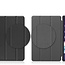 Tablet hoes geschikt voor Lenovo Tab P11 Pro 2nd Gen - Tri-fold hoes met auto/wake functie - 11.2 inch - Zwart