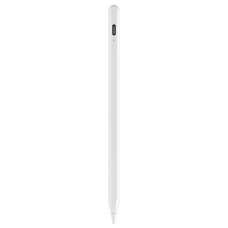 Case2go Stylus Pen - Active Stylus Pen met Snel Laad Functie - Universele Touchscreen Pen - Wit
