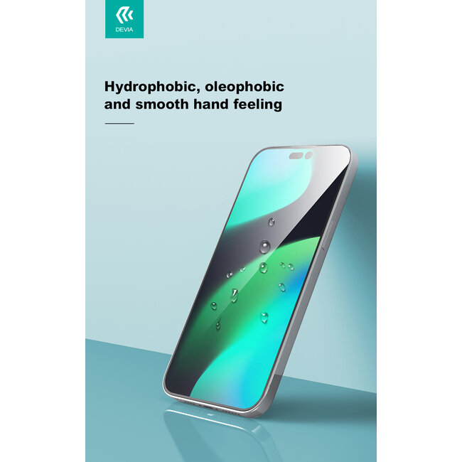 Tempered Glass Screenprotector voor Apple iPhone 14 Pro - Gehard Glas - Case Friendly - Luchtbelvrij - Transparant