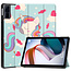 Case2go - Hoes geschikt voor Xiaomi Redmi Pad - 10.6 inch Book Case - Auto Sleep/Wake Up functie - Eenhoorn