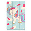 Case2go - Hoes geschikt voor Xiaomi Redmi Pad - 10.6 inch Book Case - Auto Sleep/Wake Up functie - Eenhoorn