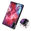 Case2go - Hoes geschikt voor Xiaomi Redmi Pad - 10.6 inch Book Case - Auto Sleep/Wake Up functie - Galaxy