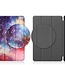 Case2go - Hoes geschikt voor Xiaomi Redmi Pad - 10.6 inch Book Case - Auto Sleep/Wake Up functie - Galaxy