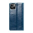 CaseMe - Telefoonhoesje geschikt voor Apple iPhone 13 - Flip Wallet Case - Magneetsluiting - Blauw