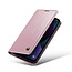 CaseMe - Telefoonhoesje geschikt voor Apple iPhone 13 - Flip Wallet Case  - Magneetsluiting - Roze