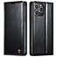 CaseMe - Telefoonhoesje geschikt voor Apple iPhone 14 - Flip Wallet Case - Magneetsluiting - Zwart