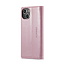 CaseMe - Telefoonhoesje geschikt voor Apple iPhone 14 - Flip Wallet Case - Magneetsluiting - Roze