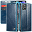 CaseMe - Telefoonhoesje geschikt voor Apple iPhone 14 - Flip Wallet Case - Magneetsluiting - Blauw