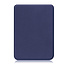 E-reader Hoes geschikt voor Kobo Clara 2E - Sleepcover - Tri-Fold Book Case - Auto/Wake functie - Magnetische sluiting - Donker Blauw