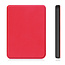 E-reader Hoes geschikt voor Kobo Clara 2E - Sleepcover - Tri-Fold Book Case - Auto/Wake functie - Magnetische sluiting - Rood