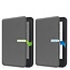 E-reader Hoes geschikt voor Kobo Clara 2E - Sleepcover - Tri-Fold Book Case - Auto/Wake functie - Magnetische sluiting - Grijs