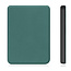 E-reader Hoes geschikt voor Kobo Clara 2E - Sleepcover - Tri-Fold Book Case - Auto/Wake functie - Magnetische sluiting - Donker Groen