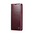 CaseMe - Telefoonhoesje geschikt voor Apple iPhone 14 Pro - Flip Wallet Case - Magneetsluiting - Rood