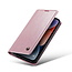 CaseMe - Telefoonhoesje geschikt voor Apple iPhone 14 Plus - Flip Wallet Case - Magneetsluiting - Roze