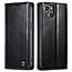 CaseMe - Telefoonhoesje geschikt voor Apple iPhone 14 Plus - Flip Wallet Case - Magneetsluiting - Zwart
