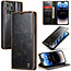 CaseMe - Telefoonhoesje geschikt voor Apple iPhone 14 Pro Max - Flip Wallet Case -  Magneetsluiting - Bruin