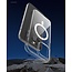 Hoesje geschikt voor Apple iPhone 14 Pro - Devia Case met Magnetische Ring en Oplaadfunctie - Transparante Back Cover - Transparant