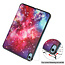 Case2go - Tablet hoes geschikt voor Apple iPad 11 (2025) A16 / Apple iPad 10.9 (2022) - Tri-fold hoes met Auto/Wake functie en Magnetische sluiting - Galaxy