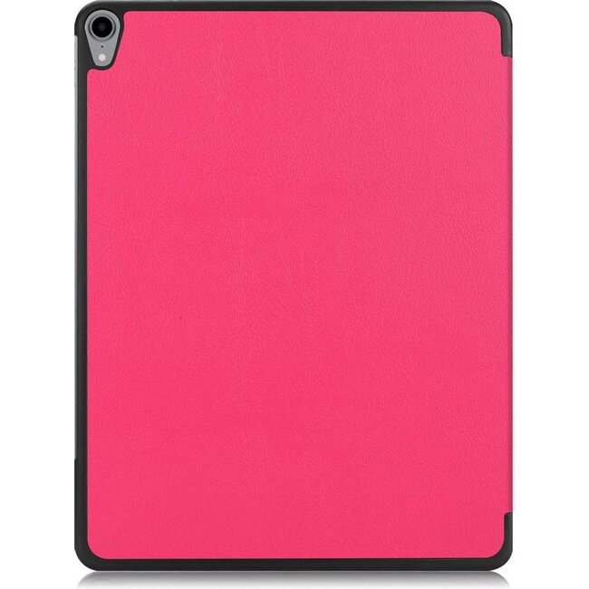 Tablet hoes voor Apple iPad Pro 11 inch (2022) tri-fold cover - Case met Auto Wake/Sleep functie - Magenta