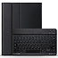 Case2go - Bluetooth Toetsenbord hoes geschikt voor Apple iPad 11 (2025) A16 / Apple iPad 10.9 Inch (2022) - QWERTY - Auto Wake/Sleep functie - Met Pencil Houder - Zwart