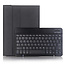 Case2go - Bluetooth Toetsenbord hoes geschikt voor Apple iPad 11 (2025) A16 / Apple iPad 10.9 Inch (2022) - QWERTY - Auto Wake/Sleep functie - Met Pencil Houder - Zwart