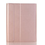 Case2go - Bluetooth Toetsenbord hoes geschikt voor Apple iPad 11 (2025) A16 / Apple iPad 10.9 Inch (2022) - QWERTY - Auto Wake/Sleep functie - Met Pencil Houder - Rose Gold