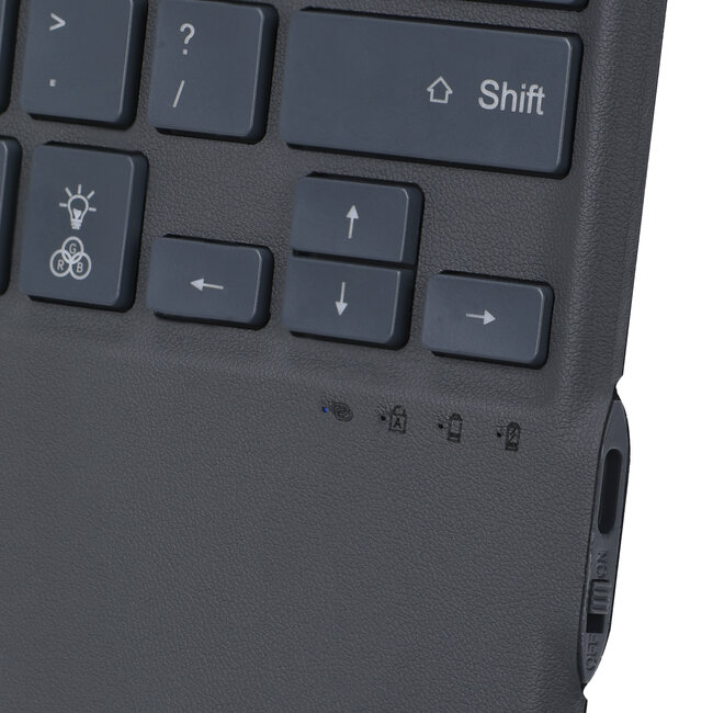 Microsoft Surface Pro X - Bluetooth Toetsenbord Cover - Met touchpad en toetsenbord verlichting - Zwart